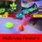 MEEDEN Fluorescent Acrylic Paint Set, 6 High Flow Colors (2 oz, 60 ml), Neon Fluid Acrylic, Glow in the Dark Paints for Canvas Painting